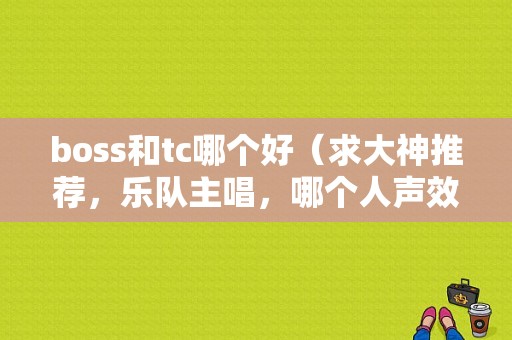 boss和tc哪个好（求大神推荐，乐队主唱，哪个人声效果器合适）